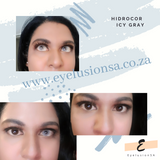 Icy Grey Colored Contact Lenses