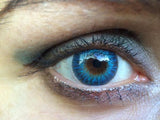 3 Tone Brilliant Blue Colored Contact Lenses