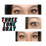 3 Tone Gray Coloured Contact Lenses