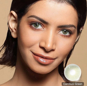 Hidrocor Aquarella Cambuci Green Colored Contact Lenses